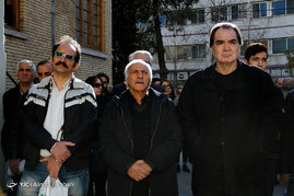 تشییع پیکر محمد زرین دست کارگردان پیشکسوت سینما
