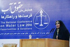 همایش ملی حقوق آب فرصت ها و راهکارها در سالن اجلاس سران