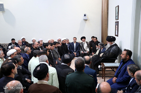 دیدار مسئولان و دست‌اندرکاران حج با رهبر معظم انقلاب