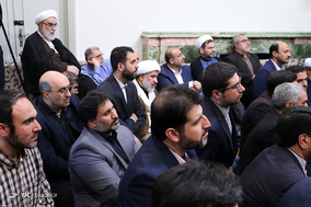 دیدار مسئولان و دست‌اندرکاران حج با رهبر معظم انقلاب