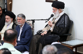 دیدار مسئولان و دست‌اندرکاران حج با رهبر معظم انقلاب