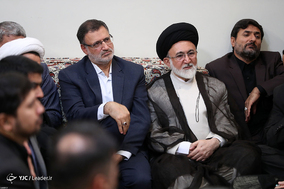 دیدار مسئولان و دست‌اندرکاران حج با رهبر معظم انقلاب