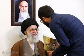 دیدار جمعی از خانواده‌های شهدای مدافع حرم با رهبر معظم انقلاب

