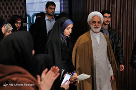 آیین بزرگداشت روز دانشجو با سخنرانی حجت الاسلام غلامحسین محسنی اژه‌ای و معاون اول و سخنگوی قوه قضاییه دانشکده ادبیات دانشگاه تهران