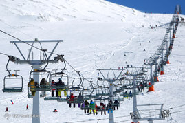 آغاز فصل اسکی در پیست توچال
