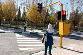 جام قهرمان ترافیک با حضور دانش آموزان در شیراز