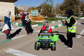 جام قهرمان ترافیک با حضور دانش آموزان در شیراز