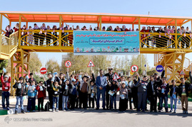 جام قهرمان ترافیک با حضور دانش آموزان در شیراز