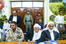 دیدارفرماندهده نیروی زمینی ارتش با قبایل و طوایف جنوب شرقی کشور
