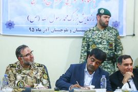 دیدار فرمانده نیروی زمینی ارتش با قبایل و طوایف جنوب شرقی کشور