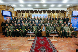 بزرگداشت سالروز هفتم آذر با حضور وابستگان نظامی خارجی