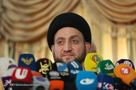 نشست خبری عمار حکیم، رئیس مجلس اعلای عراق
