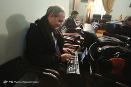 نشست خبری رئیس مجلس اعلای عراق
