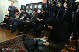 نشست خبری رئیس مجلس اعلای عراق
