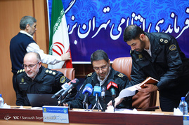 اولین نشست خبری رئیس پلیس راهنمایی و رانندگی فرماندهی انتظامی تهران