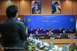 اولین نشست خبری رئیس پلیس راهنمایی و رانندگی فرماندهی انتظامی تهران