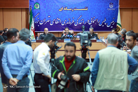 اولین نشست خبری رئیس پلیس راهنمایی و رانندگی فرماندهی انتظامی تهران