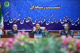 اولین نشست خبری رئیس پلیس راهنمایی و رانندگی فرماندهی انتظامی تهران