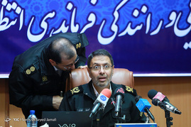 اولین نشست خبری رئیس پلیس راهنمایی و رانندگی فرماندهی انتظامی تهران