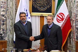 دیدار علی لاریجانی با رمضان عبدالله دبیرکل جنبش جهاد اسلامی فلسطین