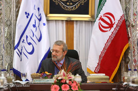 دیدار علی لاریجانی با رمضان عبدالله دبیرکل جنبش جهاد اسلامی فلسطین