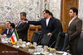 دیدار علی لاریجانی با رئیس جمهور اندونزی 