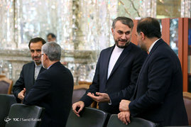 دیدار علی لاریجانی با رئیس جمهور اندونزی 