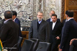 دیدار علی لاریجانی با رئیس جمهور اندونزی 