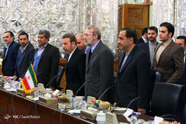 دیدار علی لاریجانی با رئیس جمهور اندونزی 