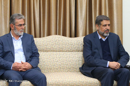 دیدار دبیرکل جنبش جهاد اسلامی فلسطین با رهبر معظم انقلاب
