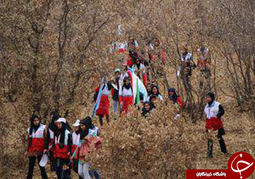 بر گزاری همایش استانی جنگل نوردی جوانان عضو  هلال احمر لرستان