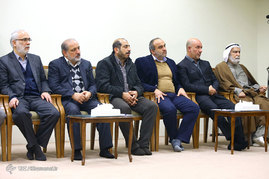 دیدار اعضای ستاد بزرگداشت چهار هزار شهید استان گلستان با رهبر معظم انقلاب
