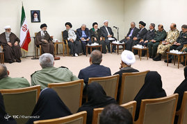 دیدار اعضای ستاد بزرگداشت چهار هزار شهید استان گلستان با رهبر معظم انقلاب
