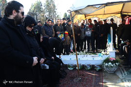 مراسم چهلمین روز درگذشت منصور پورحیدری‎
