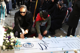 مراسم چهلمین روز درگذشت منصور پورحیدری‎
