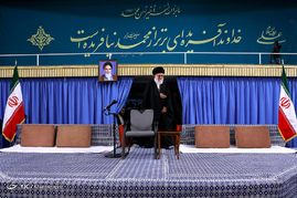 دیدار مسئولان نظام و میهمانان کنفرانس وحدت اسلامى‌ با رهبر معظم انقلاب
