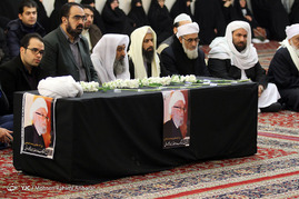 مراسم تشییع پیکر مرحوم آیت‌الله واعظ‌‌ زاده خراسانی - مشهد
