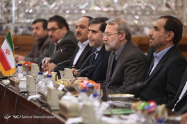 دیدار روسای مجلس ایران و بوسنی 