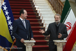 دیدار روسای مجلس ایران و بوسنی 