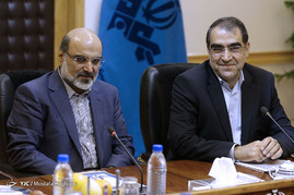 دیدار وزیر بهداشت با رئیس رسانه ملی‎
