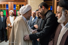 مراسم ترحیم آیت‌الله محمد واعظ زاده خراسانی