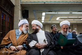 مراسم ترحیم آیت‌الله محمد واعظ زاده خراسانی