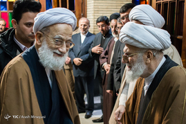 مراسم ترحیم آیت‌الله محمد واعظ زاده خراسانی