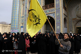 تشییع شهید مدافع حرم در شیراز

