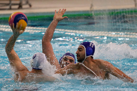 دیدار تیم های واترپلو نفت امیدیه و سایپا