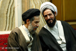 مراسم ترحیم آیت‌الله واعظ‌ زاده
