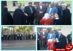 استقبال از دکتر حاجی بابایی رئیس کمیسیون تلفیق مجلس شورای اسلامی_ فرودگاه زاهدان 9 دی ماه 95