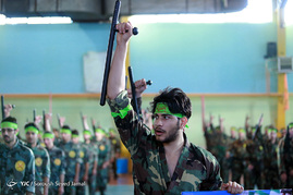 همایش رزمی کاران بسیج به مناسبت بزرگداشت 9 دی
