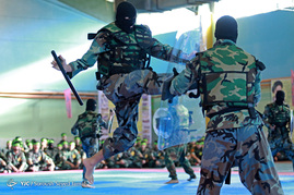 همایش رزمی کاران بسیج به مناسبت بزرگداشت 9 دی

