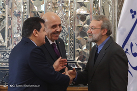 دیدار وزیر خارجه‌ی سوریه با رئیس مجلس
